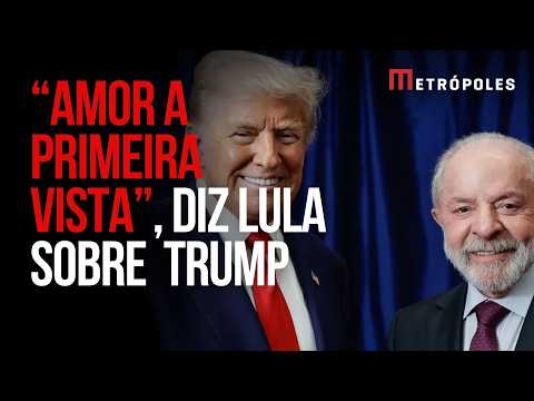 "Eu agora sou amigo de Trump", diz Lula durante evento
