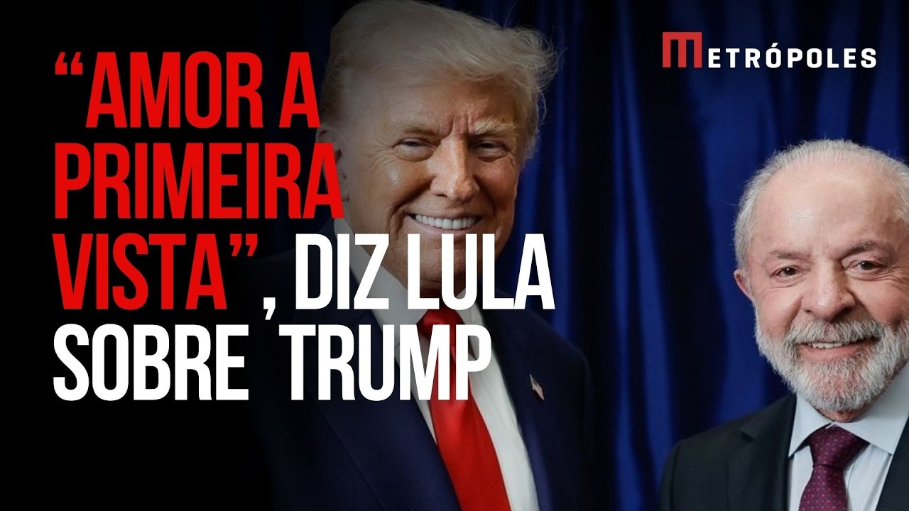 "Eu agora sou amigo de Trump", diz Lula durante evento