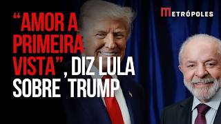 "Eu agora sou amigo de Trump", diz Lula durante evento