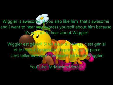Wiggler is awesome! If you also like him, that's awesome and I want to hear you express yourself