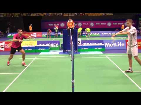 QF - 2014 Hong Kong Open - Mads Conrad-Petersen/Mads Pieler Kolding vs Vladimir Ivanov/Ivan Sozonov