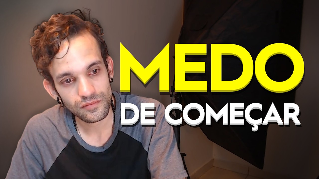 Comece um canal no YouTube! Mesmo com medo.
