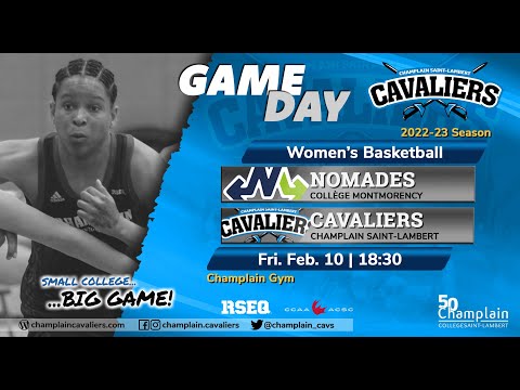 RSEQ D1 Basketball Féminin 🏀 Montmorency @ Ch.-St-Lambert [2023-02-10]