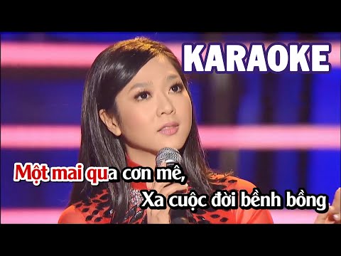 Karaoke | Qua Cơn Mê - Hà Thanh Xuân | Tone Nữ