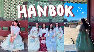 WEARING HANBOK IN KOREA FOR A DAY! 🇰🇷 Gyeongbokgung Palace vlog