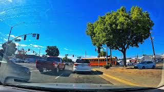 Merced, CA | G Street | Dashcam View POV