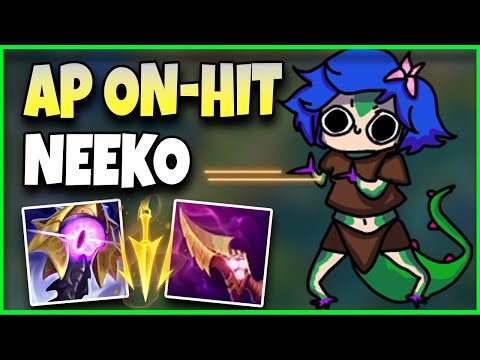 *CRAZY* AP ON HIT NEEKO BUILD MAKES YOU ONE SHOT TOWERS - League of Legends