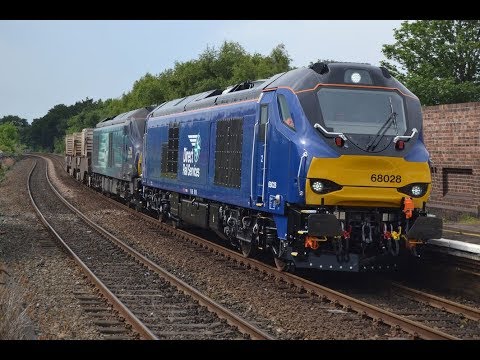 #917: [Flask] DRS Class 68026 & 68004 pass Colwyn Bay (21/06/17)