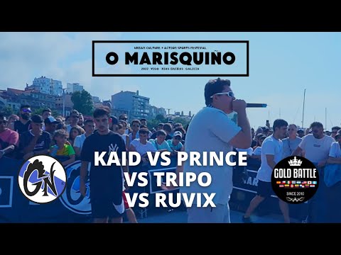 KAID VS PRINCE VS TRIPO VS RUVIX (BATALLÓN) (FILTROS) #PREGOLDBATTLE_X_MARISQUIÑO