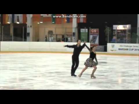 2014WARSAW CUP- Natalia KALISZEK / Maksim SPODIREV- FD