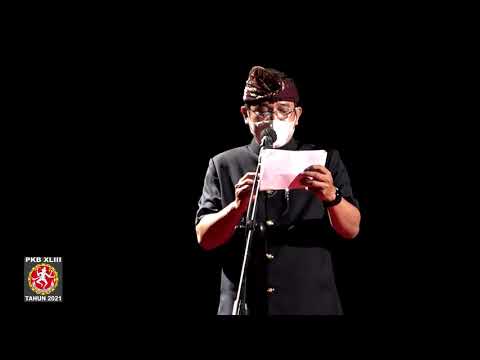 PKB XLIII 2021 : GONG KEBYAR DEWASA DUTA KABUPATEN GIANYAR DENGAN DUTA KOTA DENPASAR