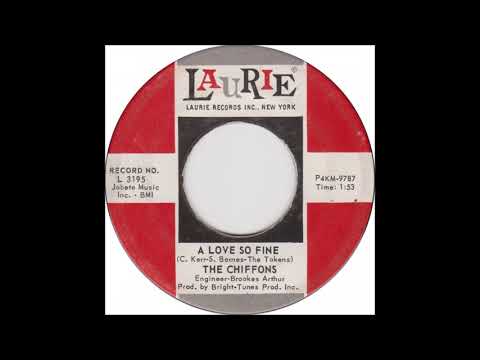 The Chiffons, A love so fine, Single 1963
