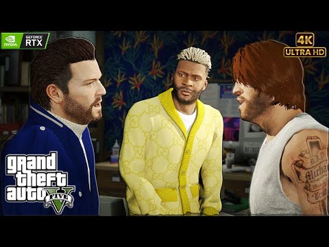 GTA 5 REMASTERED 2025 | PLANNING THE SCORE | ULTRA REALISTIC RTX 4K HDR GRAPHICS