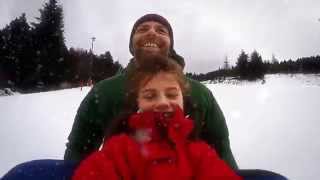 preview picture of video 'Baba Videos / Fun with Snow, Super Lioran, Gopro 4'