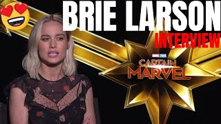 Brie Larson on Captain Marvel & Becoming Powerful in Real Life!
