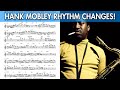 Hank Mobley Gives a Masterclass on Rhythm Changes - "A Peck a Sec" Solo Transcription