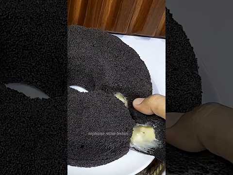 VIRAL‼️ BOLU KETAN HITAM KEJU LUMER!! Lembut Lumer di mulut #resep #resepmasakan