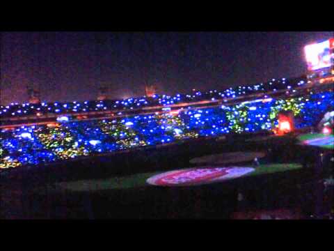 "Recibimiento a Tigres contra Querataro Estadio Universitario" Barra: Libres y Lokos &bull; Club: Tigres