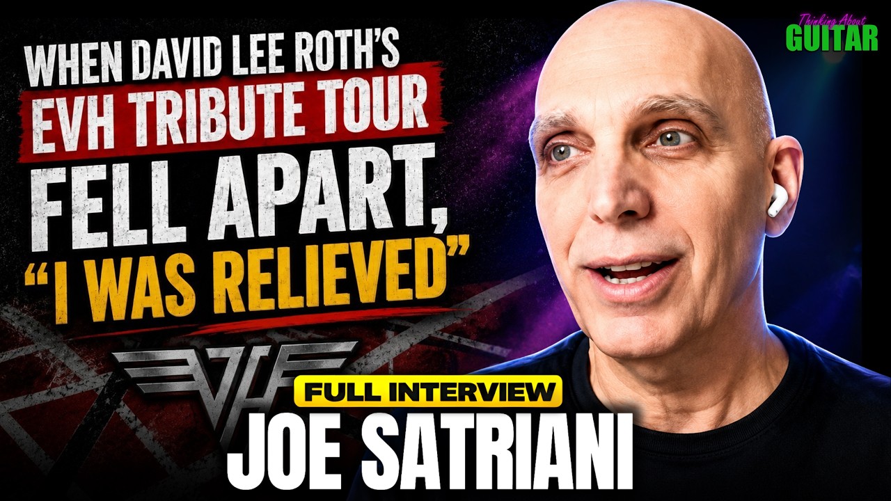 Joe Satriani on the FAILED EVH Tribute That &ldquo;Descended Into Dysfunction&rdquo; | Sammy Hagar Tour & More - YouTube