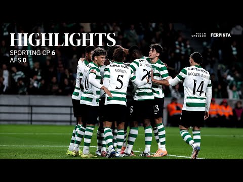 Resumo | Liga Portugal: Sporting CP 6-0 AFS 