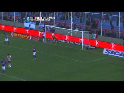 Itabel reventó el travesaño. Tigre 2 - Unión 1. Fecha 21. Primera División 2015.FPT.