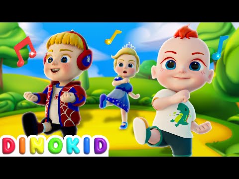 Stretching and Exercise Song + Wheels On the Bus and More Nursery Rhymes & Kids Songs