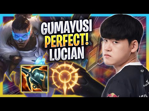 GUMAYUSI PERFECT GAME WITH LUCIAN! - T1 Gumayusi Plays Lucian ADC vs Ezreal! | Season 2023