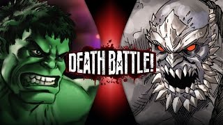Hulk VS Doomsday | DEATH BATTLE!