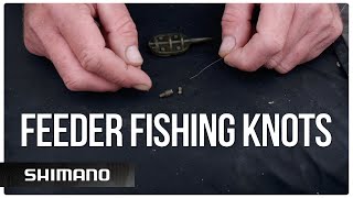 How to tie Feeder Fishing Knots? | FISHING A METHOD FEEDER
