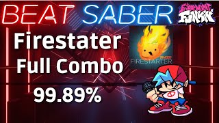 Cover art for Firestarter | FNF VS BEAT SABER