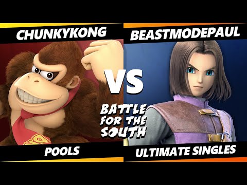 Battle for the South - ChunkyKong (Donkey Kong) Vs. BeastModePaul (Hero) Smash Ultimate - SSBU
