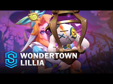 Wondertown Lillia Wild Rift Skin Spotlight