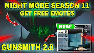 COD MOBILE SEASON 11 NEW LEAKS - NIGHT MODE CONFIRMED - GET FREE EMOTES - GUNSMITH 2.0 🤯