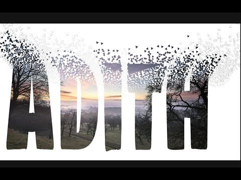 Adith name portrait in PicsArt latest name