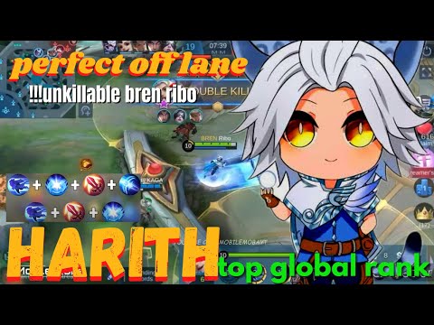 Perfect Offlane Harith, Unkillable Ribo [ Bren Ribo Harith ] Mobile Legends