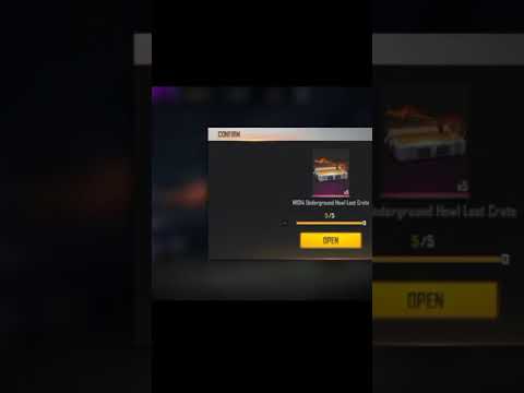 M1014 underground howl gun crate open permanent #Gutsgaming #freefire