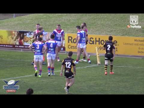 2016 Newcastle RL Round 16 Under 19s Highlights - Cessnock Goannas v Kurri Kurri Bulldogs
