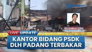 Kantor Bidang PSDK DLH Padang Kebarakan, 3 Bangunan dan 23 Motor Hangus Terbakar