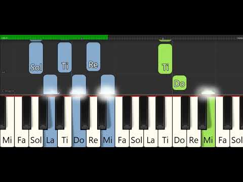 MANDALİNA BAHÇESİ -MANDARİİNİD- PİYANO TUTORİAL