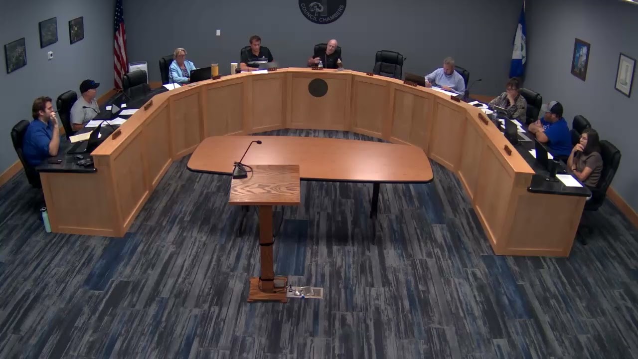 City Council Meeting Before Closed 8 19 26