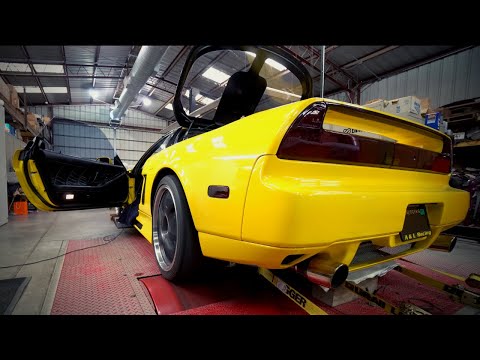 The NSX on The Dyno