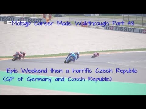 Motogp 19 Career Mode Walkthrough Part 48 - Epic Weekend then a horrific Czech Republic.