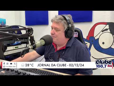 Jornal da Clube - 02/12/24 - Edição do Almoço