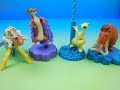 2016 ICE AGE COLLISION COURSE ARCTIC BUDDIES COMPLETE SET OF 4 JOLLIBEE FIGURES VIDEO REVIEW