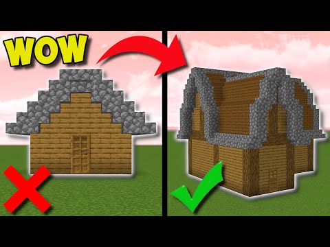 How To Build An ADVANCED ROOF In Minecraft!!! - The Ultimate Roof Guide