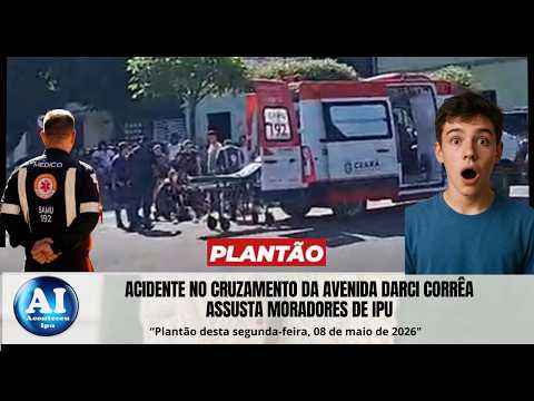 ACIDENTE GRAVE NO CENTRO COMERCIAL DE IPU - EP2026 - #ipu #ibiapaba #acidente #ceara