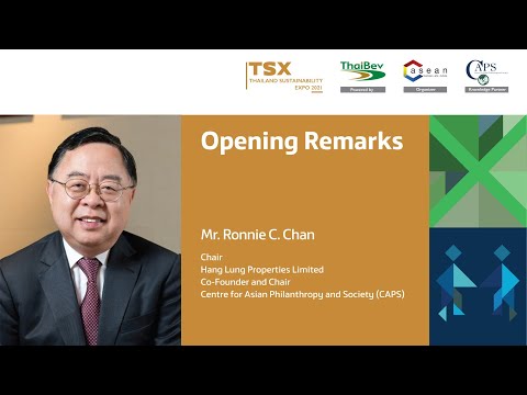 Opening Remarks: Mr. Ronnie C. Chan
