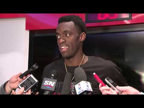 Pascal Siakam Postgame Reaction to Buzzer Beater Loss vs Hornets! March 24 2019