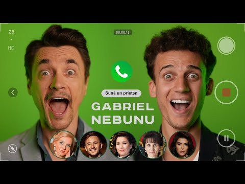SUNĂ UN PRIETEN cu Gabriel Nebunu și prietenii săi: Emilian Crețu, Anastasia Nichita, Zâmbărele ș.a.