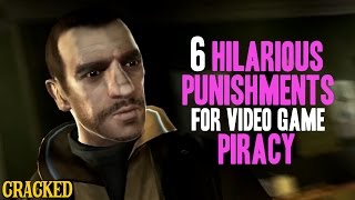 6 Hilarious Punishments For Video Game Piracy - Video Game Purgatory (Grand Theft Auto, Earthbound)